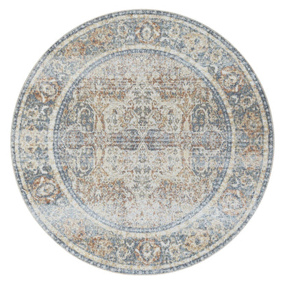 Easy 364 Coral Round Saray Rugs