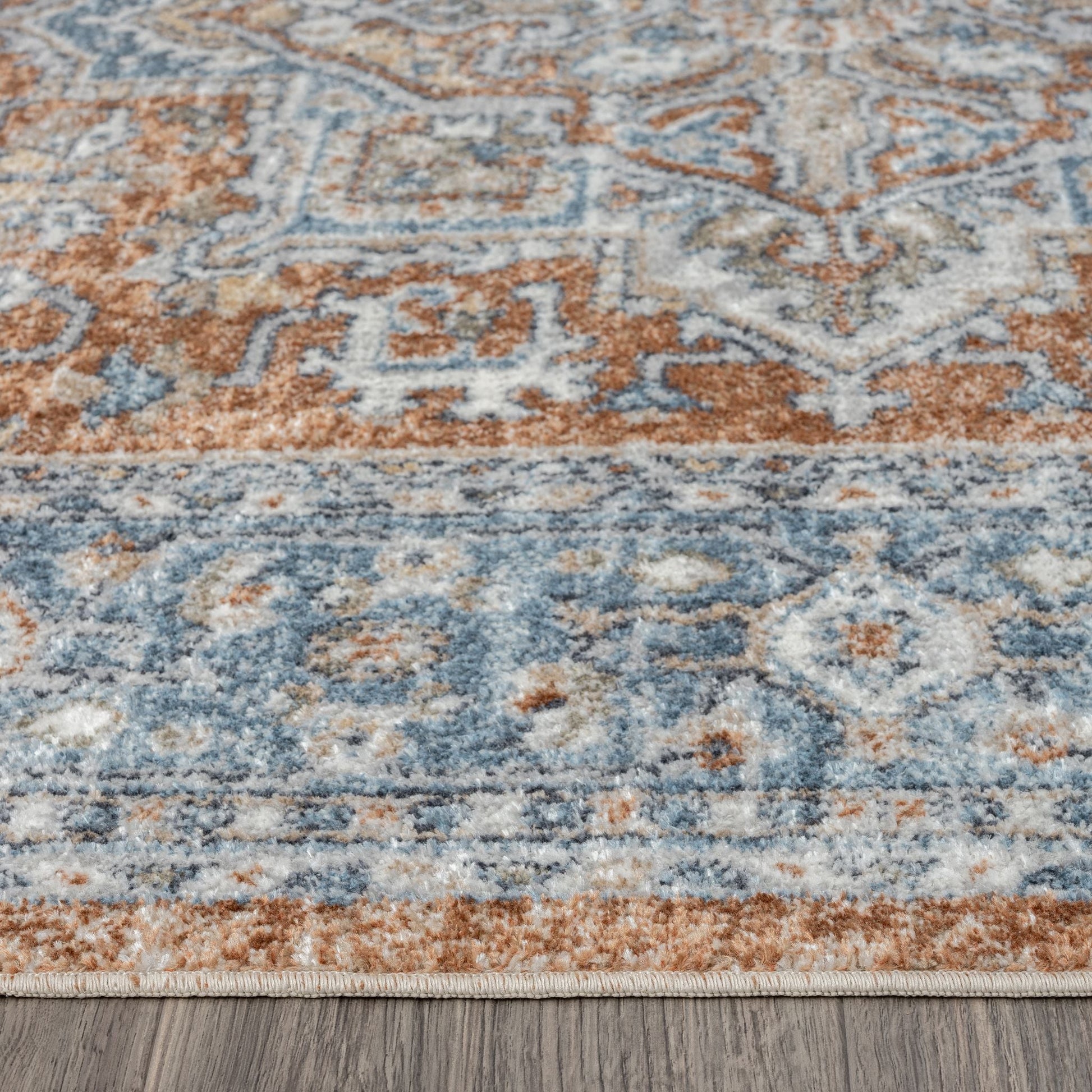 Easy 366 Indigo Runner Saray Rugs