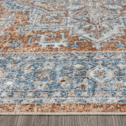 Easy 366 Indigo Runner Saray Rugs