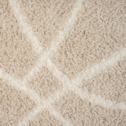 Plushy 382 Fawn Runner Saray Rugs