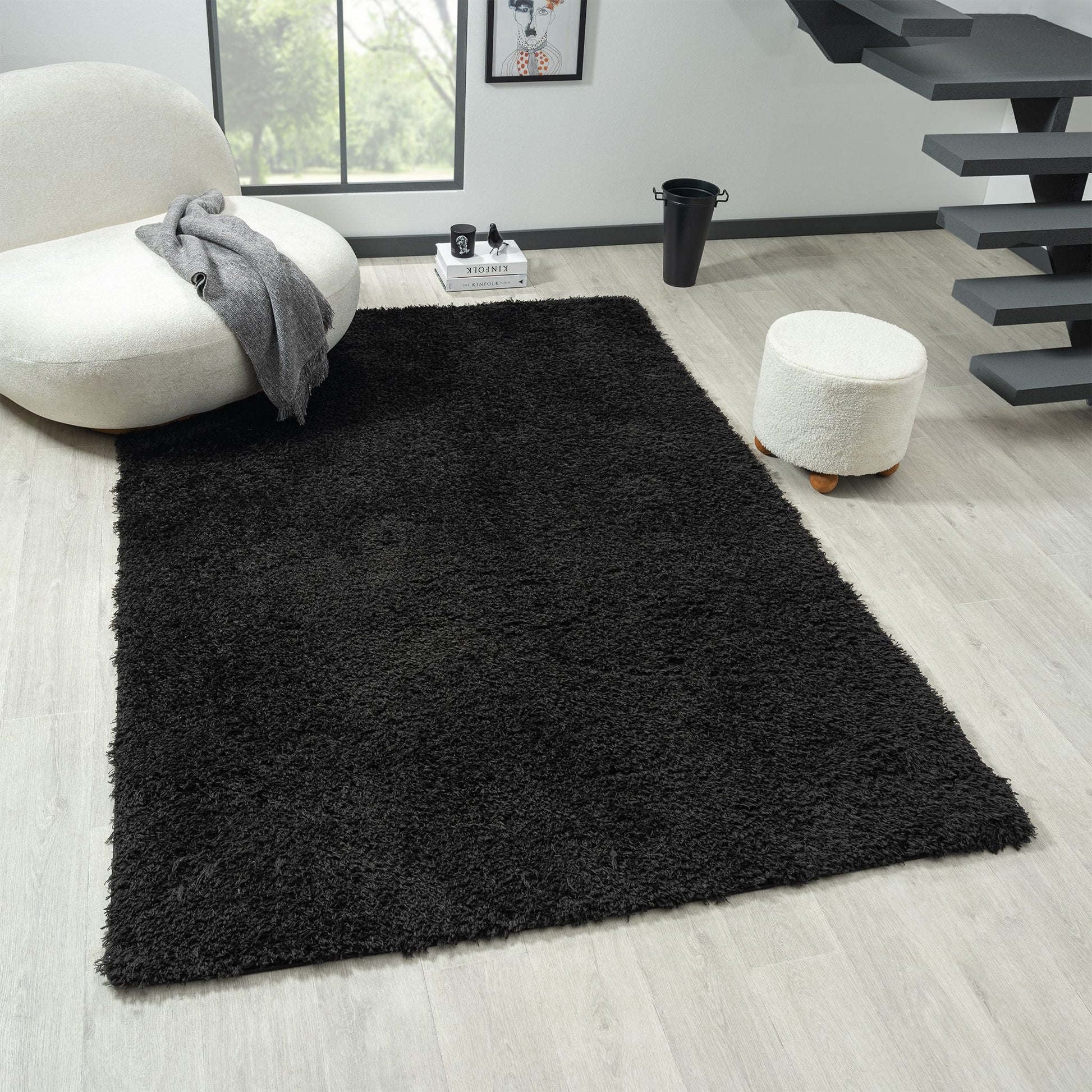 Fleecy 397 Ebony Saray Rugs