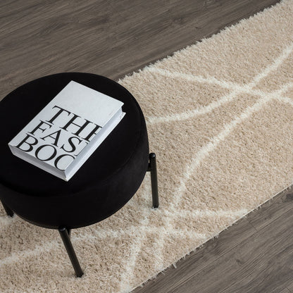 Plushy 382 Fawn Runner Saray Rugs
