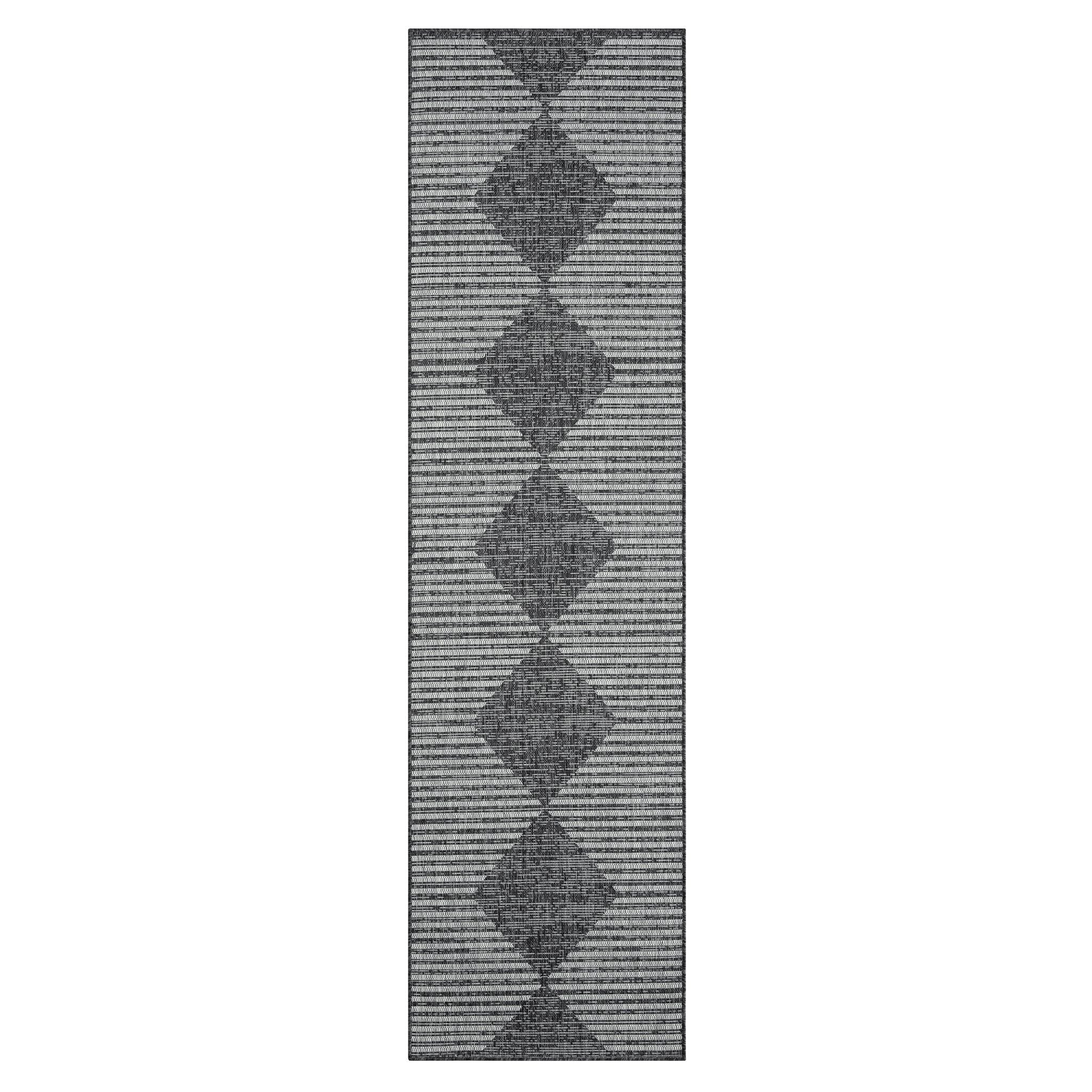 Alfresco 425 Ebony Runner Saray Rugs