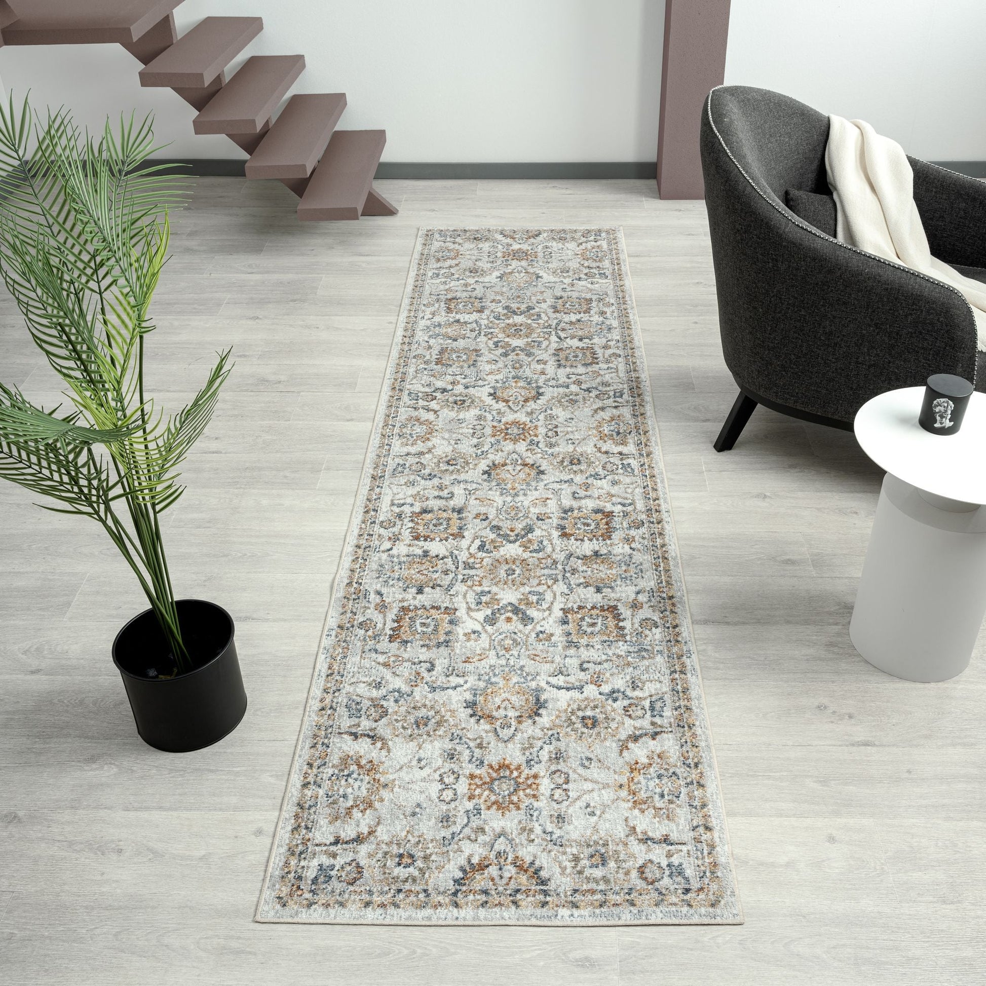 Easy 368 Pearl Runner Saray Rugs