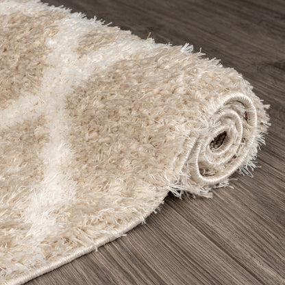 Plushy 382 Fawn Runner Saray Rugs