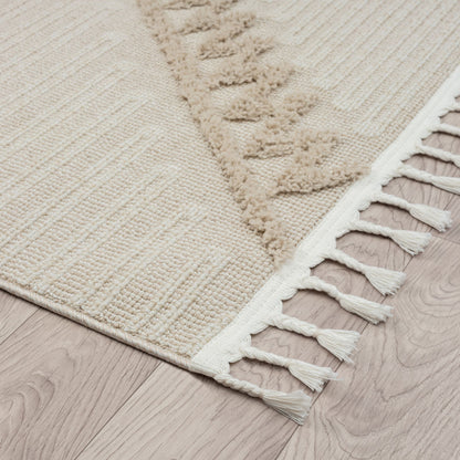 Cottage 545 Taupe Runner Saray Rugs