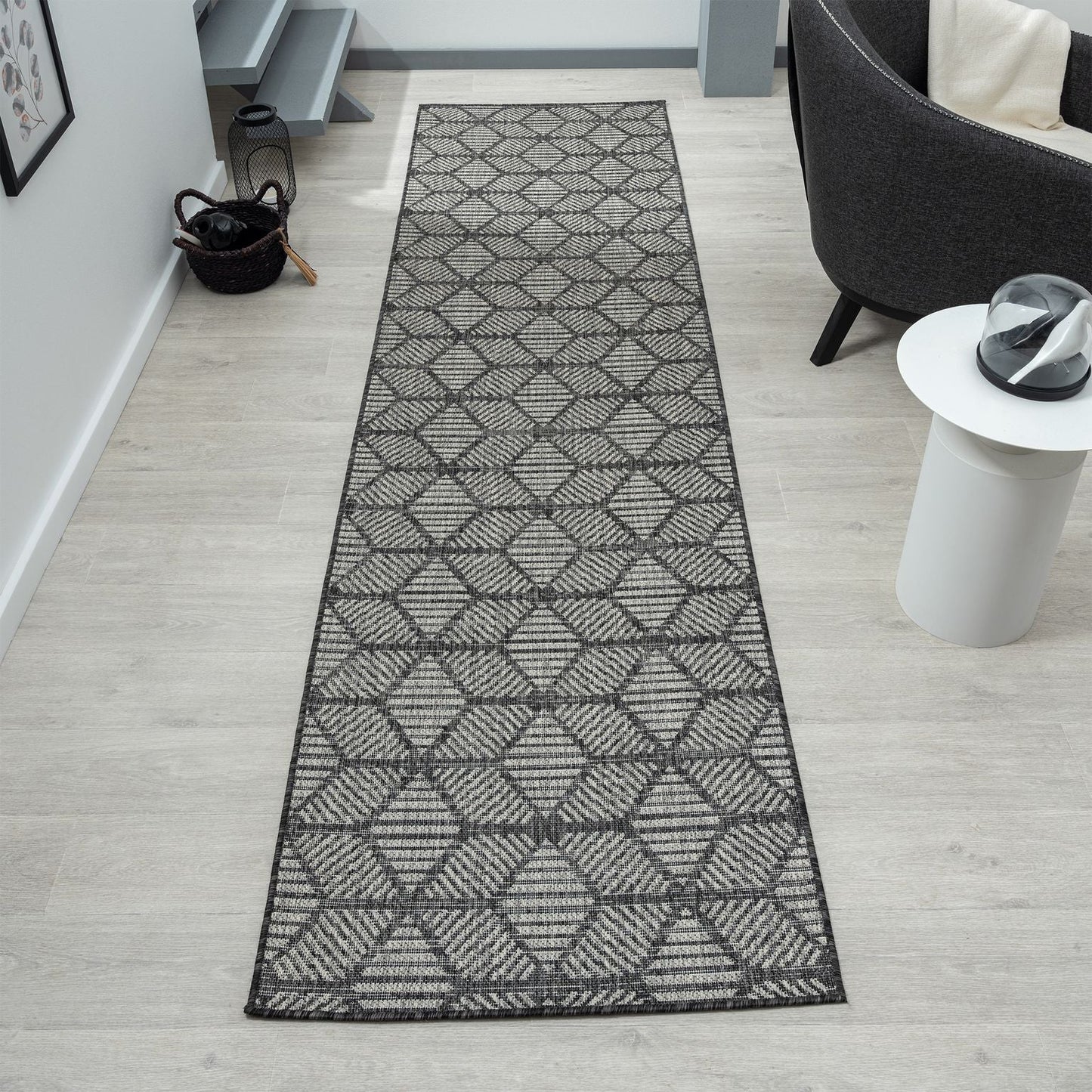 Alfresco 420 Steel Runner Saray Rugs