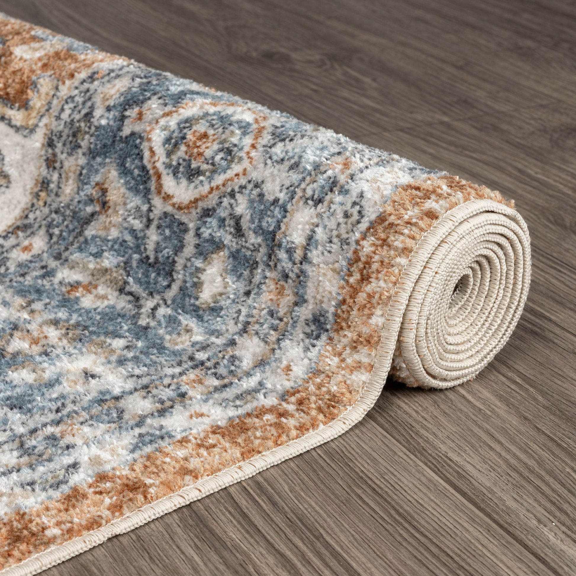 Easy 366 Indigo Runner Saray Rugs