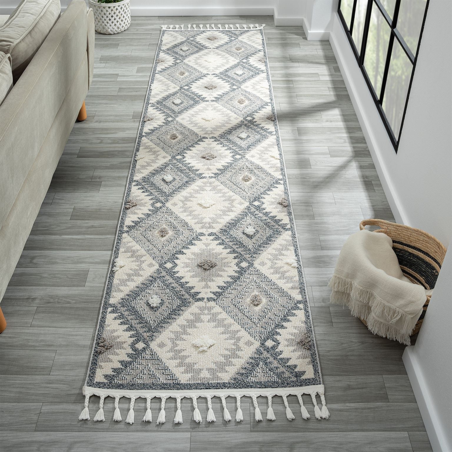 Cottage 543 Pebble Runner Saray Rugs